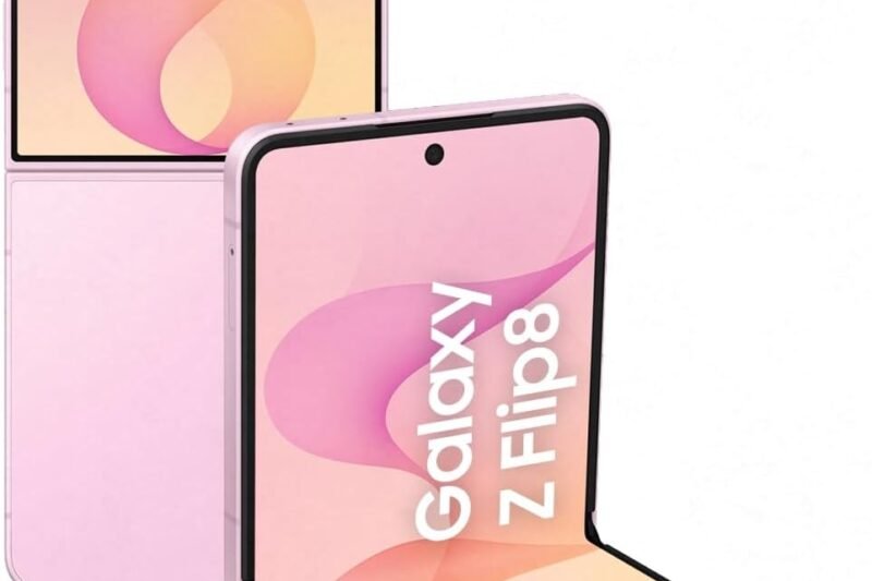 Samsung Galaxy Z Flip8 AI Smartphone, 256 GB Speicher, 12 GB RAM, Pink | Android Handy, 50 MP Kamera, Freihand-Selfies, 4300 mAh Akku, Now Brief, Foto-Assistent, personalisierbares Frontdisplay